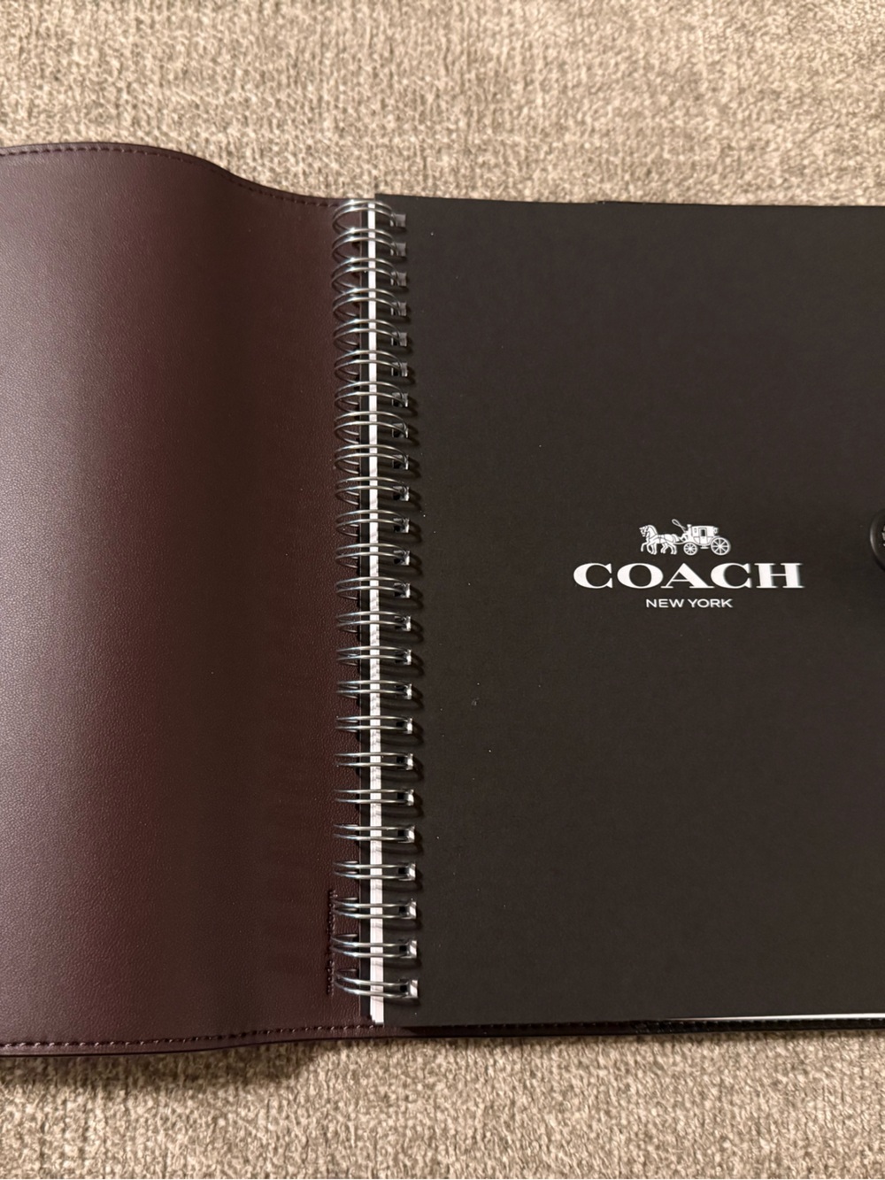 Coach Cherry print notebook - Picture 2 of 2